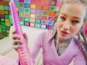 Phreak. toy unboxing - Anuskatzz unbox 2 XL dildos from Phreak and will use them for Z-filmz - SFW